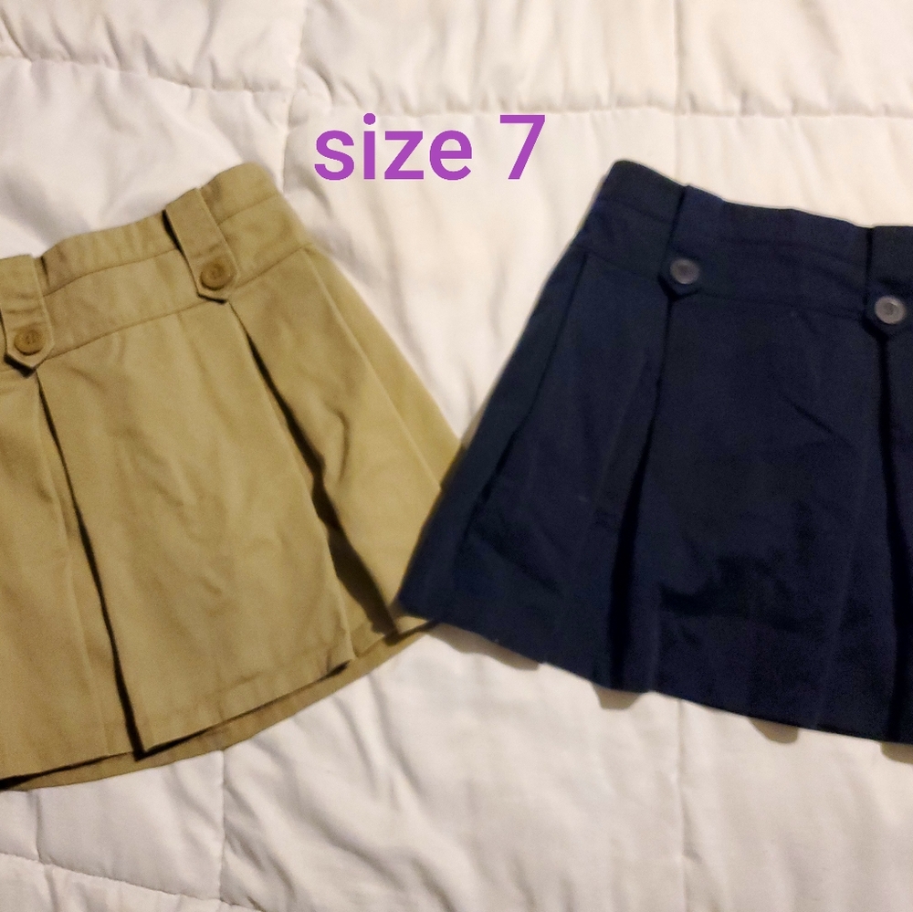 Girls School Uniform Skorts
